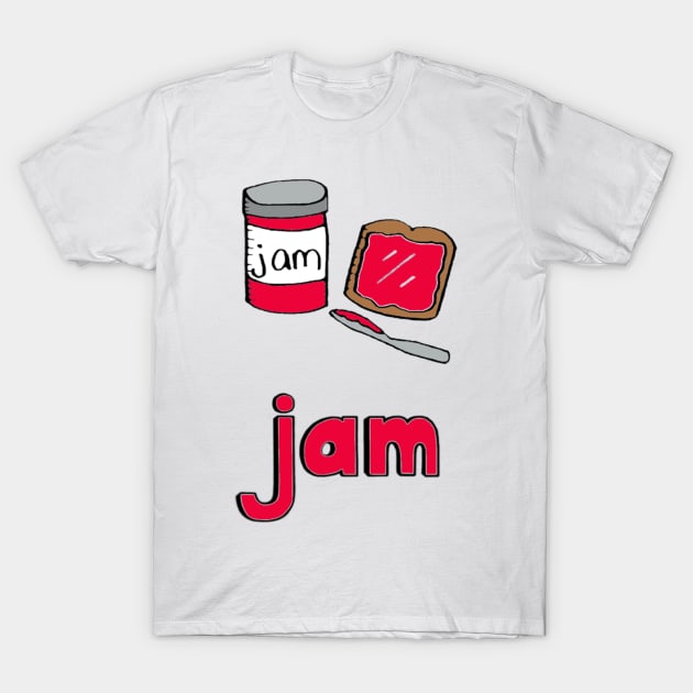 This is JAM T-Shirt by roobixshoe